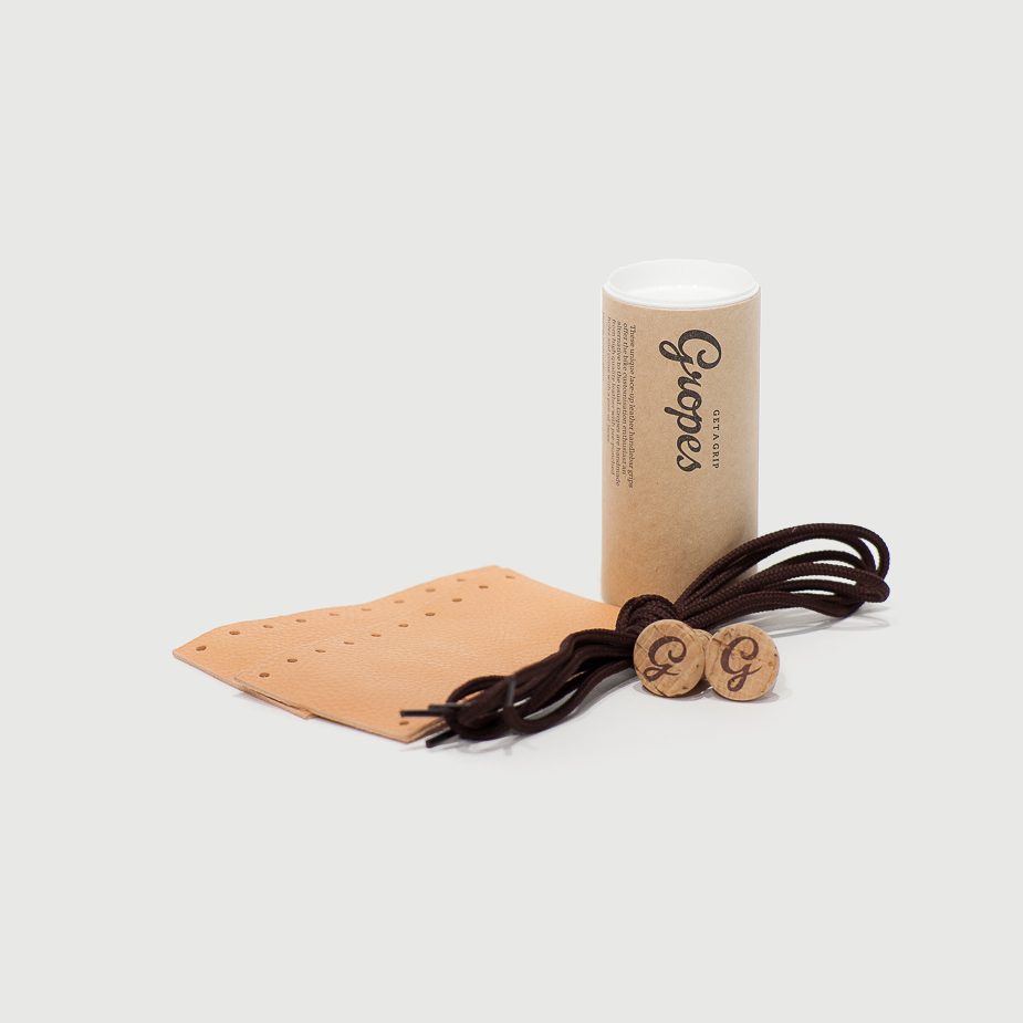 Lace-Up Leather Grips