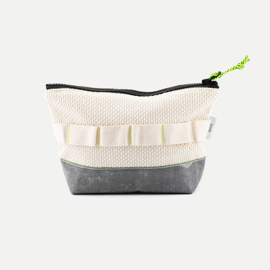 Sashiko Woven Zip Pouch