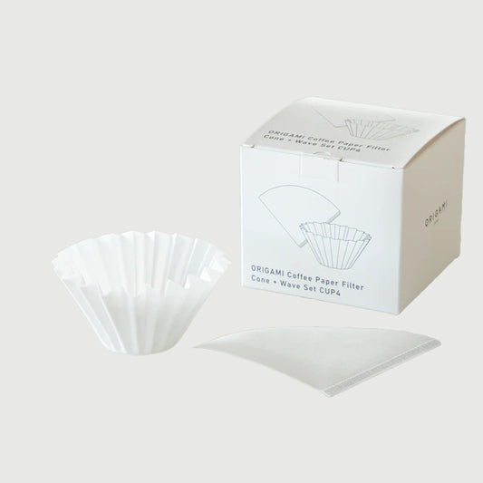 Origami Paper Filter Wave