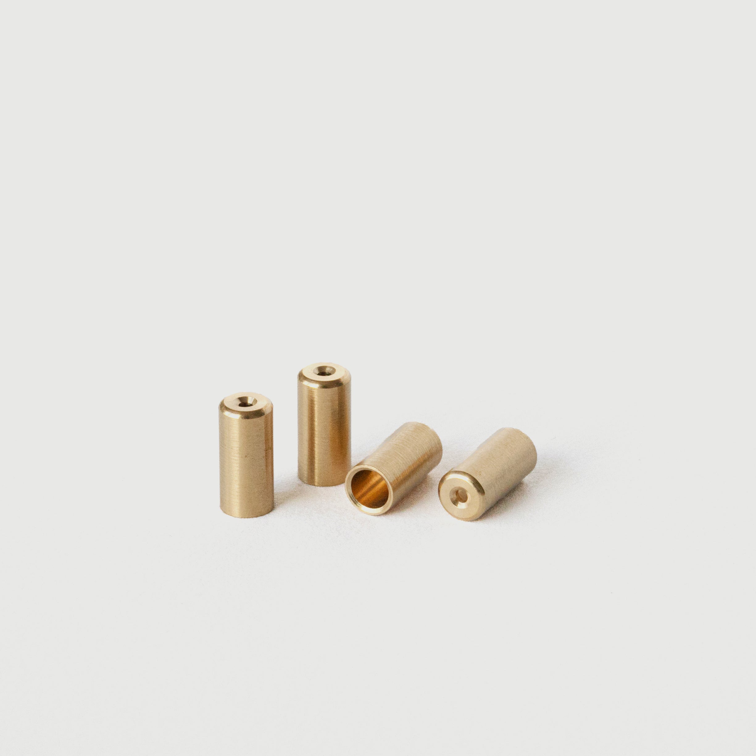 Brass Gear outer end, set of 4