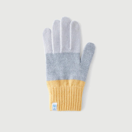 Three Tones Wool Gloves