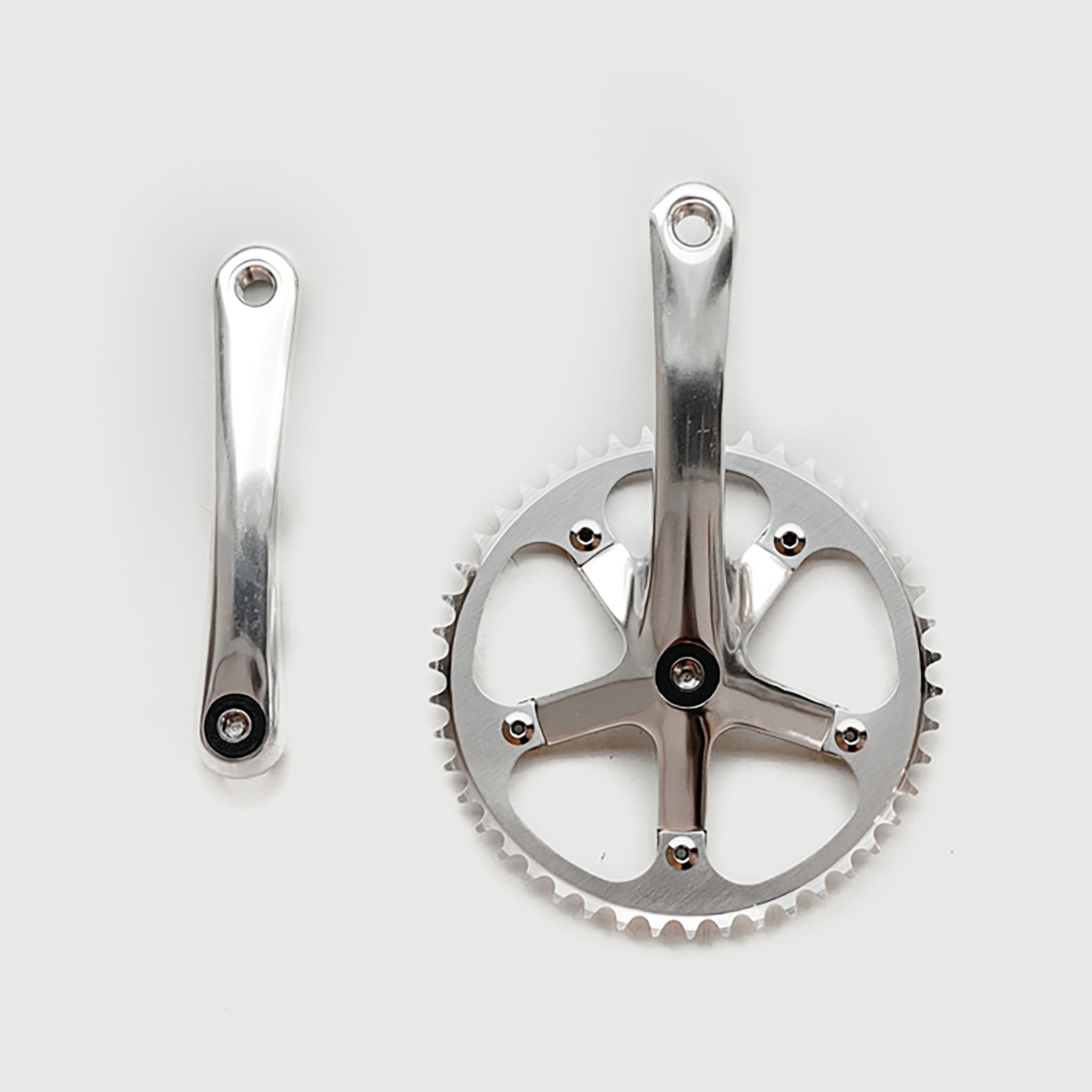 Bike Crank Arm 165mm Crankset Single Speed Bike Pedal Arm PROWHEEL