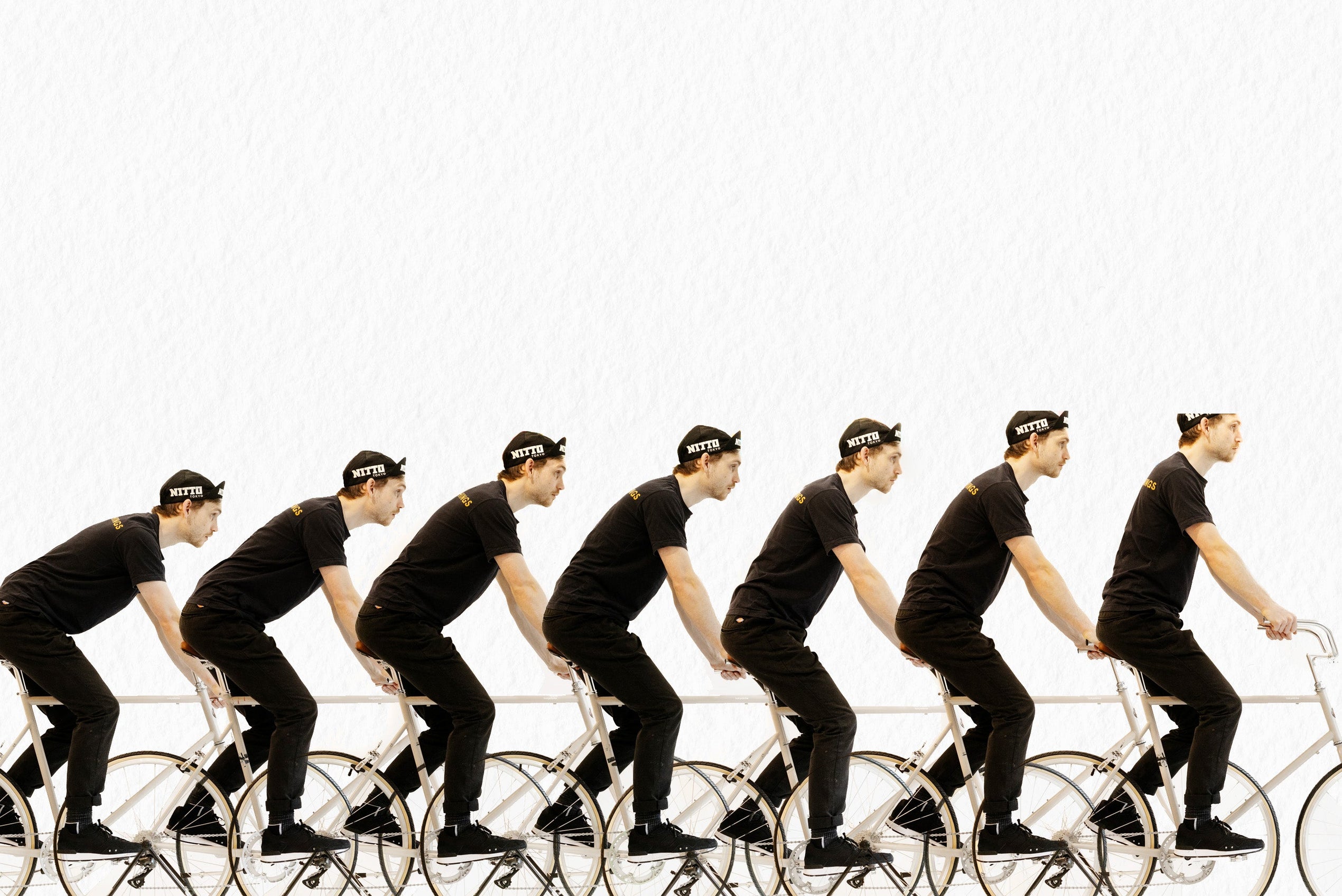Evolution of the cyclist