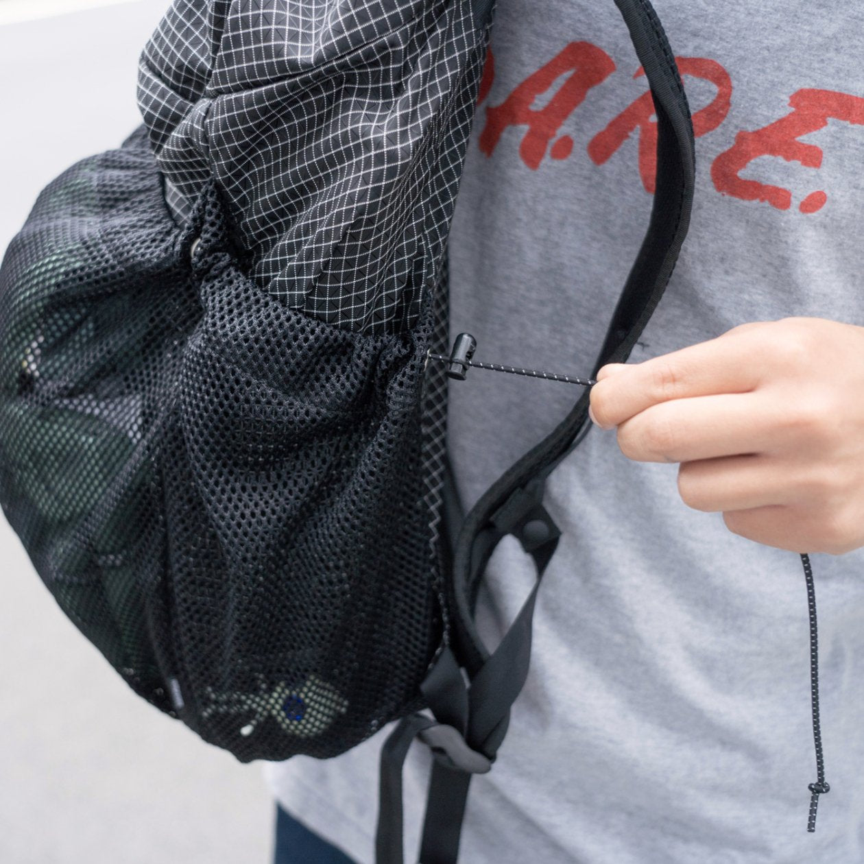 Packable hydration outlet pack