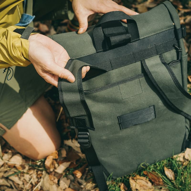 Fairweather shop backpack panniers