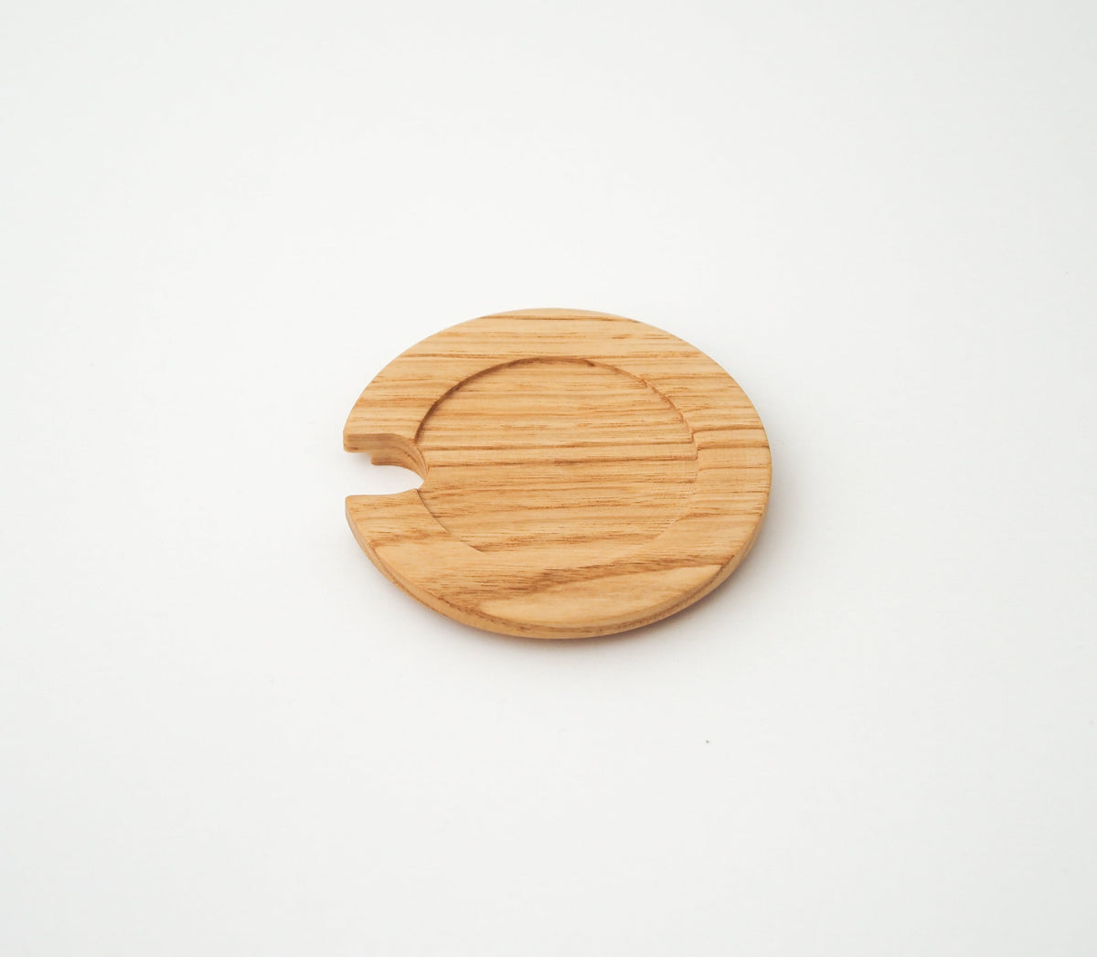 Wood Lid with Hole
