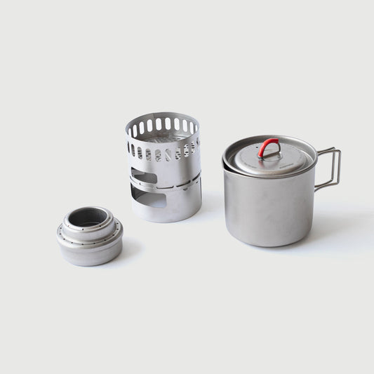 Ti Mug Pot 500 Stove Set