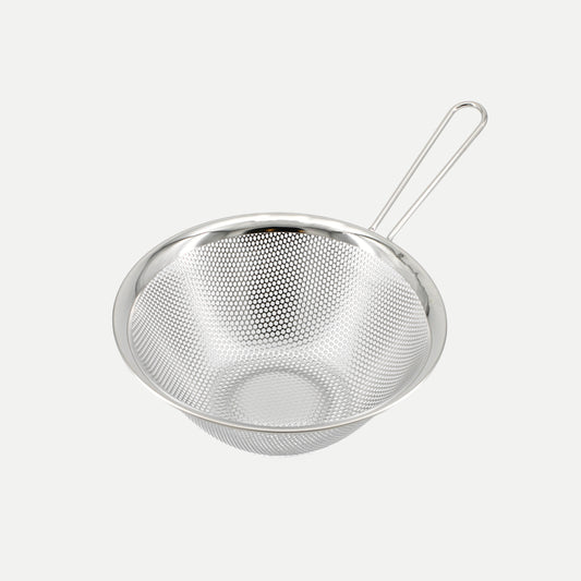 Stainless Steel Punching Strainer with Handle