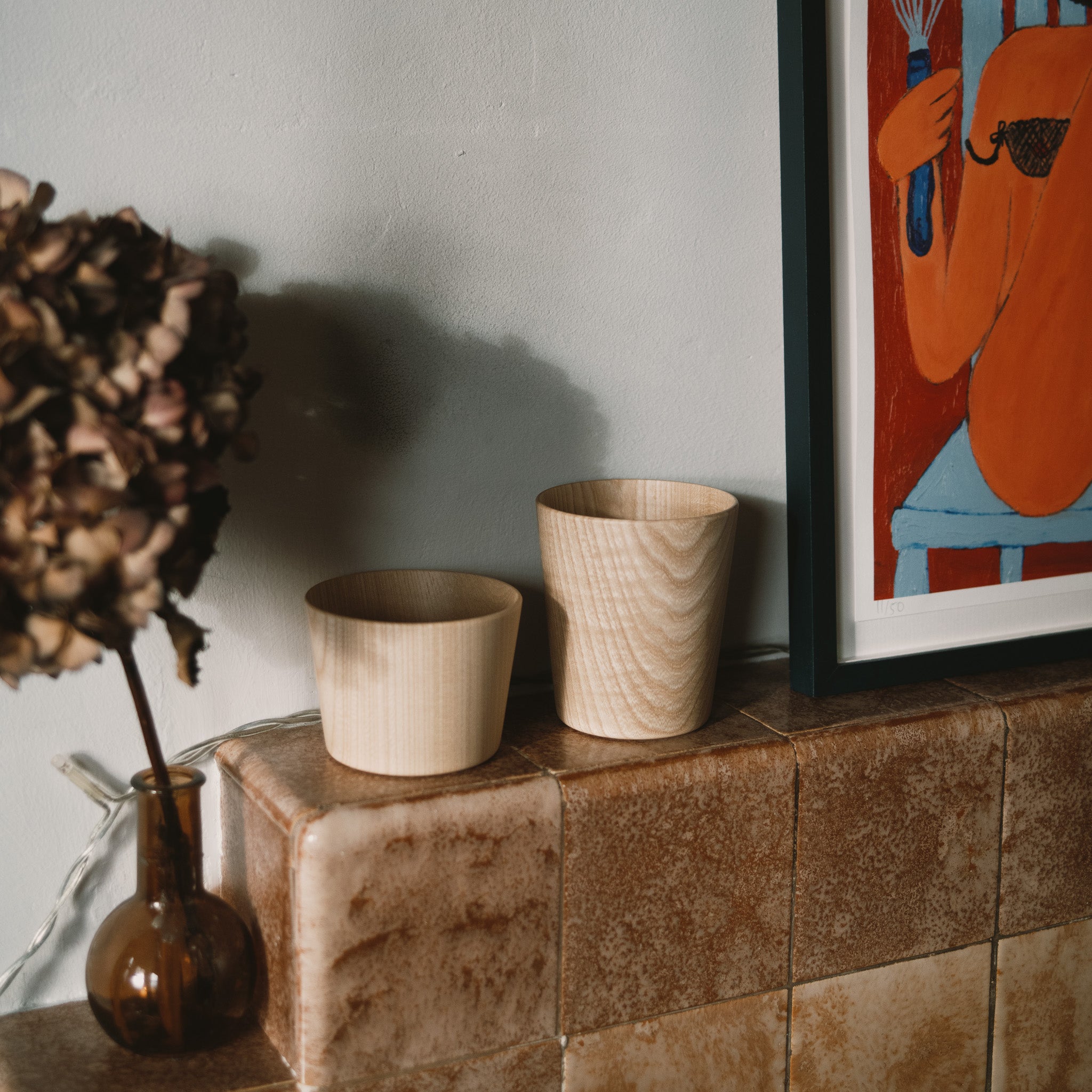 Takahashi Kougei - Kami, Wooden cup – tokyobike London