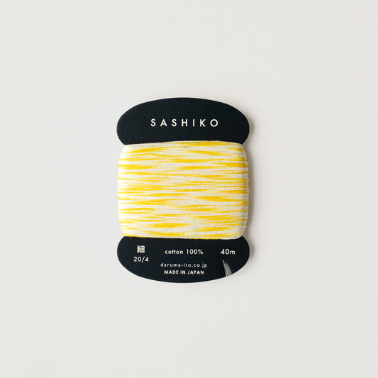 Sashiko 2 Colours Thread Card (Thin) (40m)