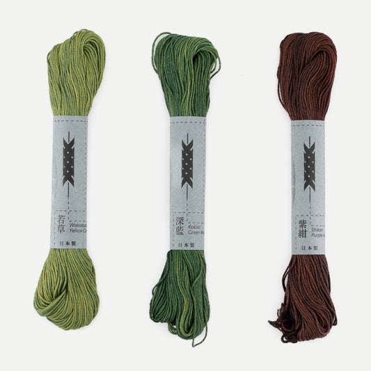 Over-Dyed Sashiko Thread (Thick) 40m