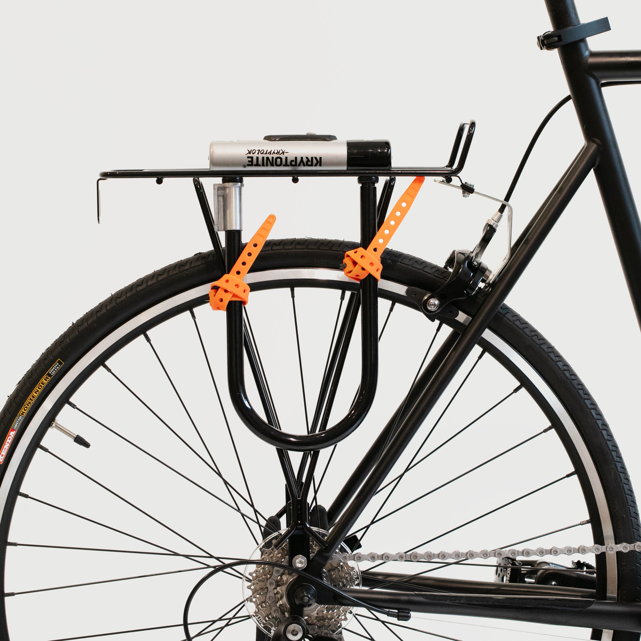 Rear bicycle clearance rack