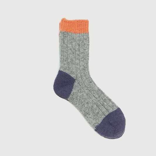 Ribbed Wool Socks