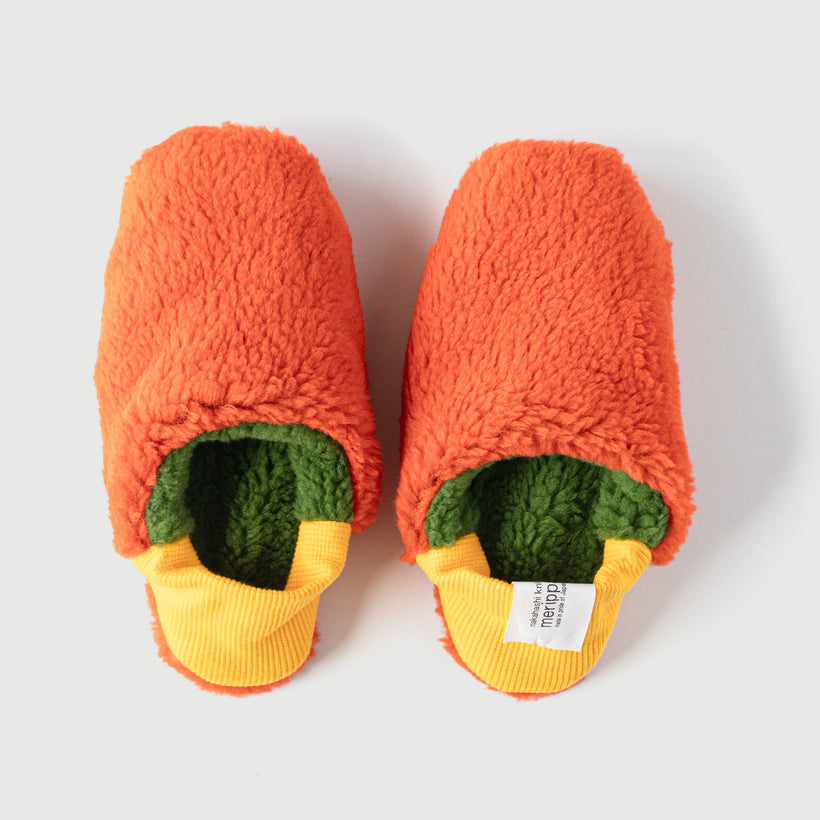 Reversible Slippers (Orange / Green)