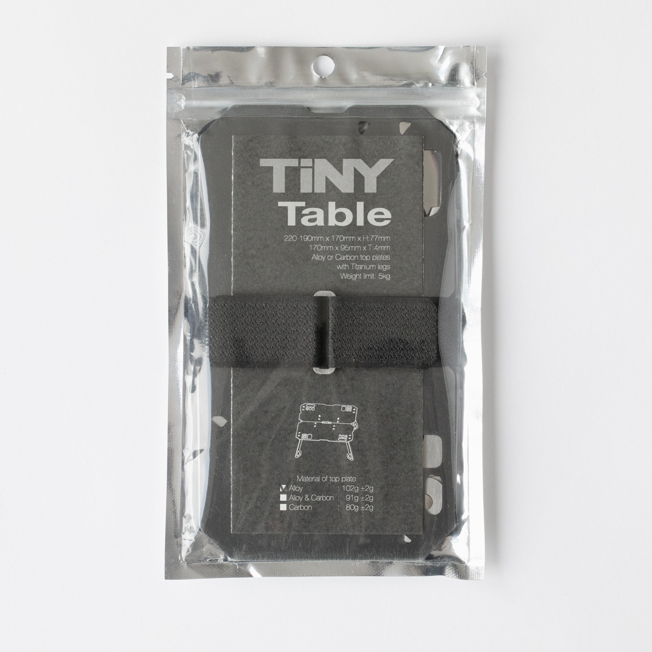 TiNY Table アルミ カーボン 春の新作 - テーブル・チェア・ハンモック