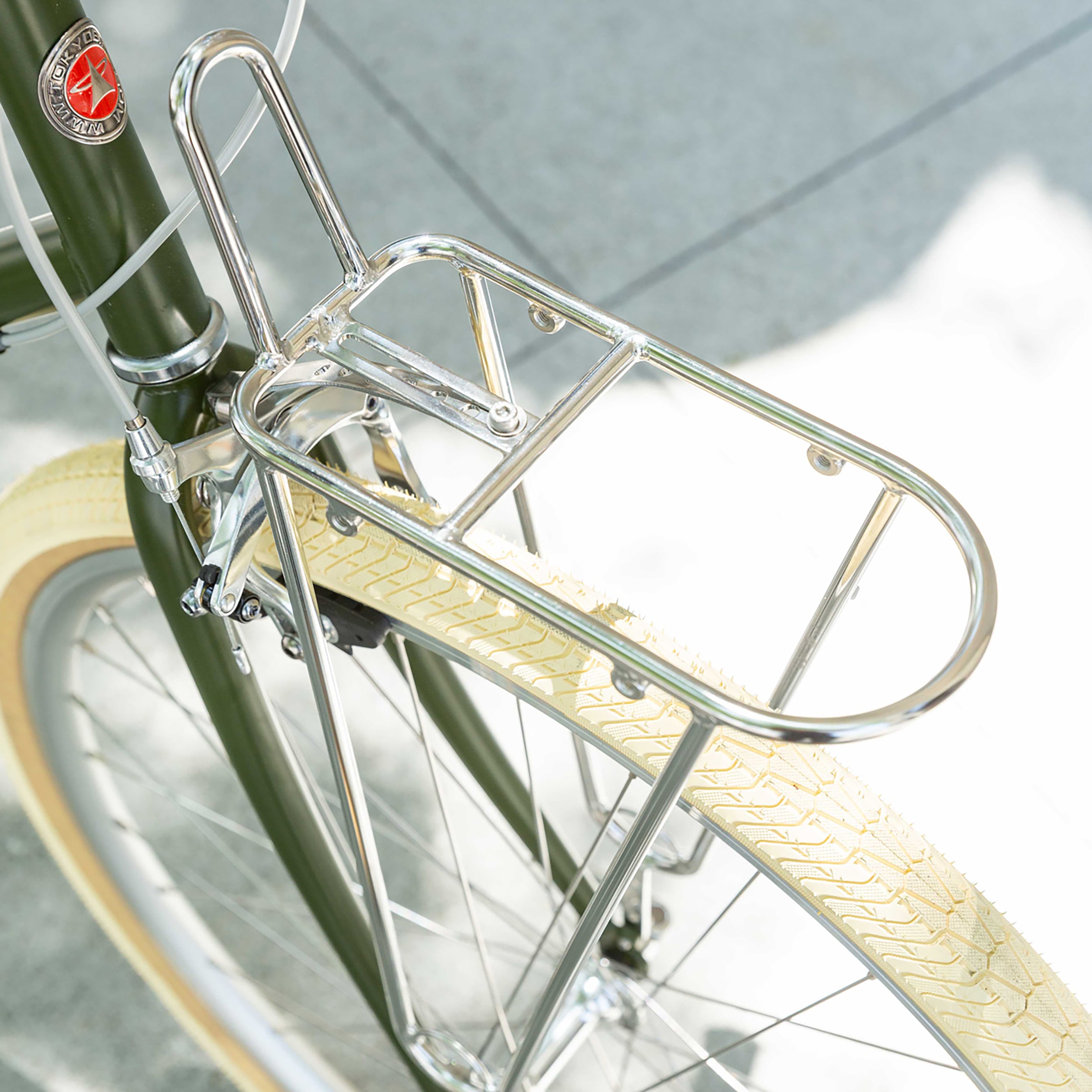 VO Constructeur Front Rack Silver tokyobike London