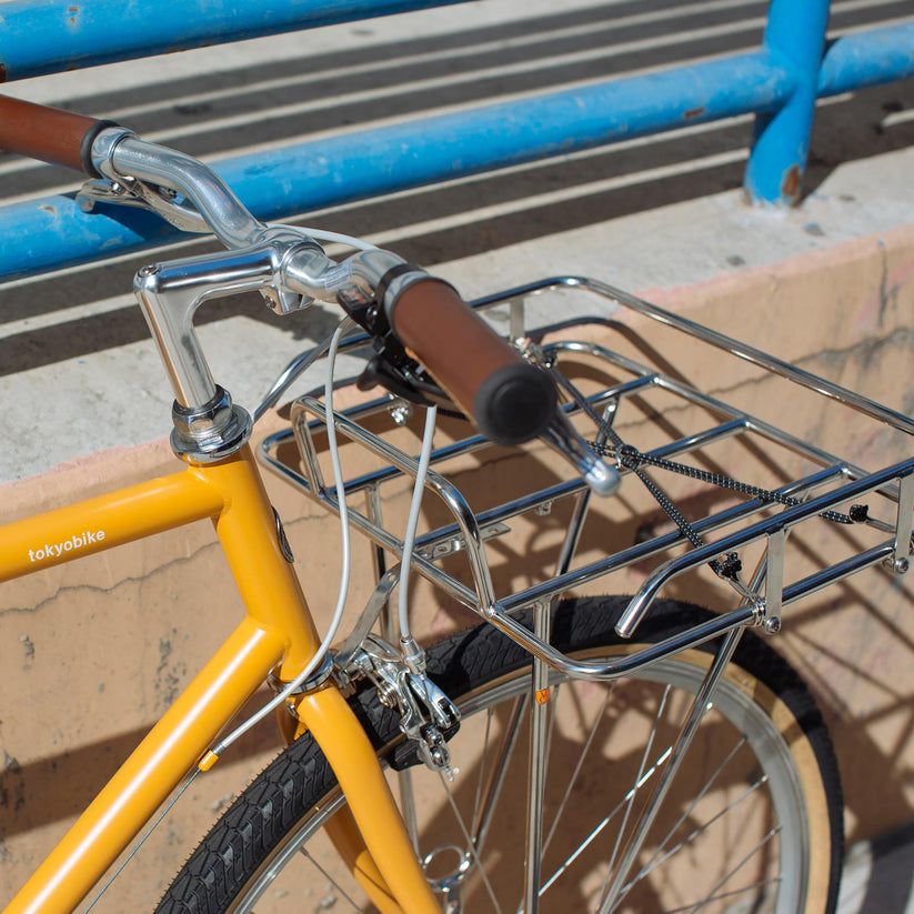 VO - Porter Front Rack / Carrier, Silver – tokyobike London