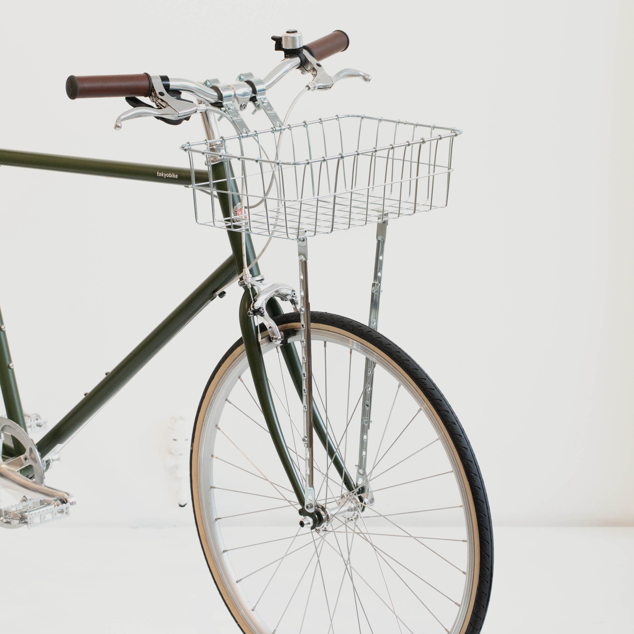 Silver clearance bike basket