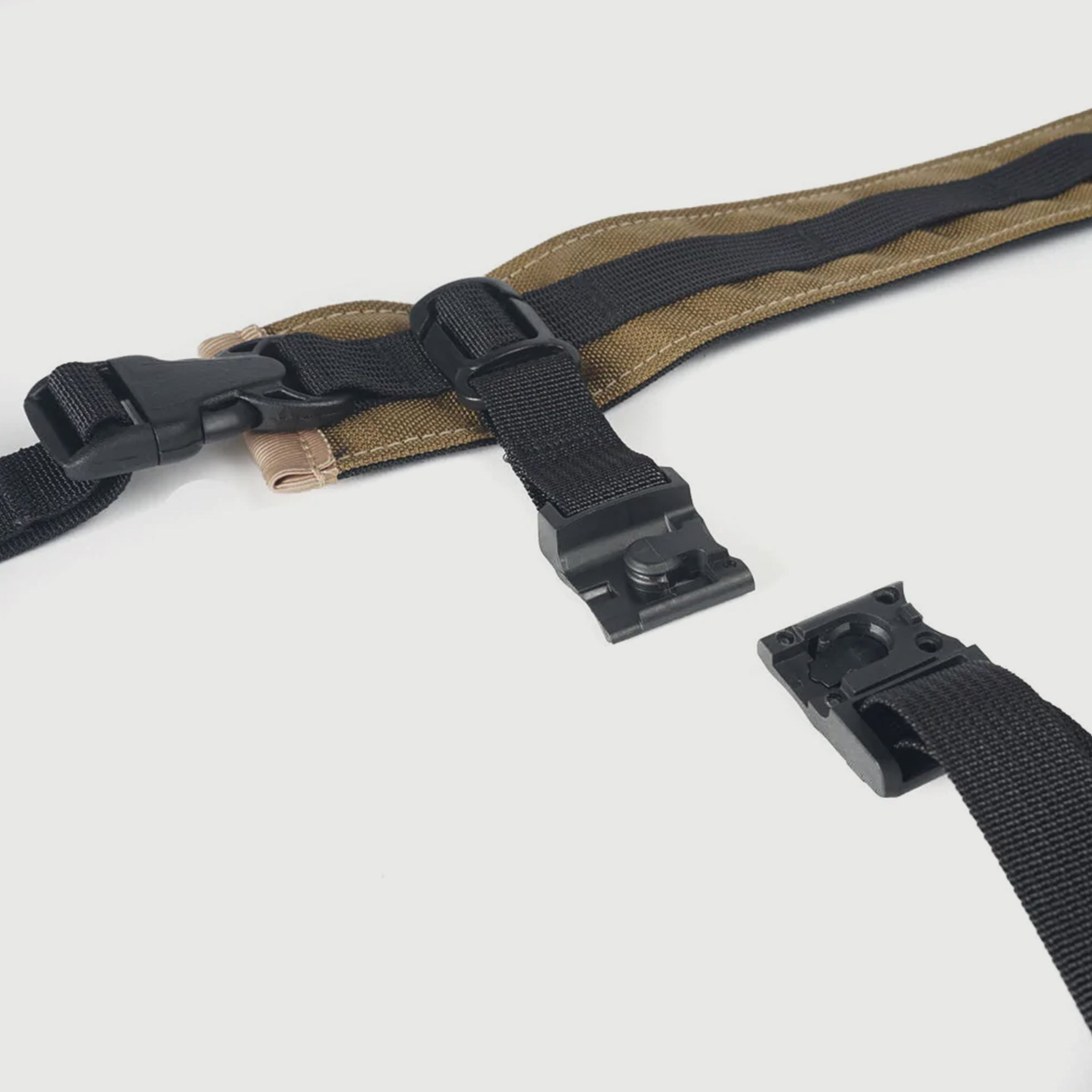 outer shell camera strap