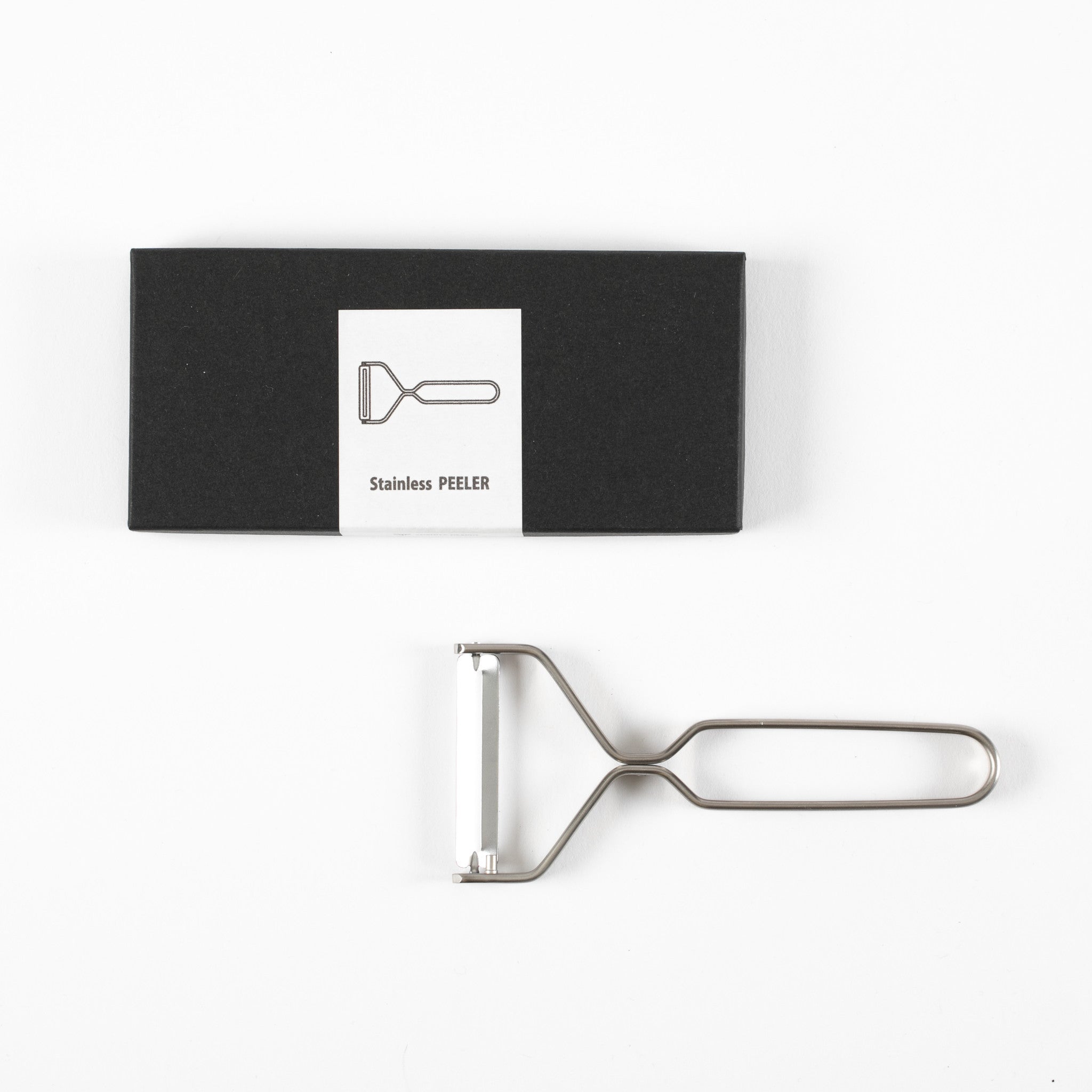 Stainless Steal Peeler, silver – tokyobike London